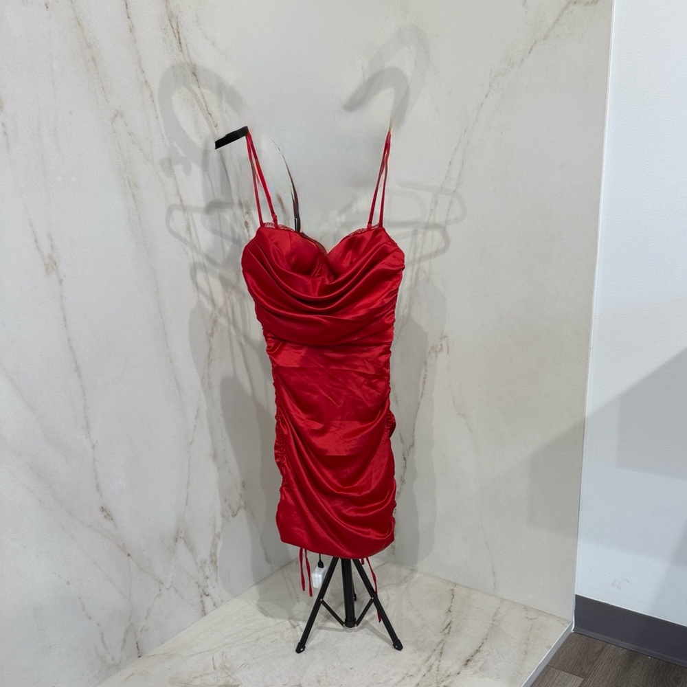 Oh Polly Scarlet Mini Dress